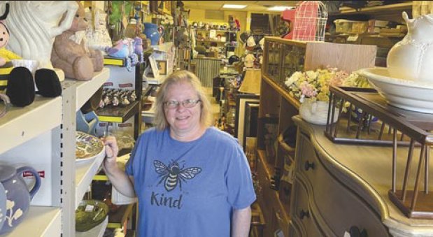 Virginia Vanderwalker has been selling a wide variety of items on consignment in her shop at 194 Hopper Avenue in DeKalb since September of 2011.